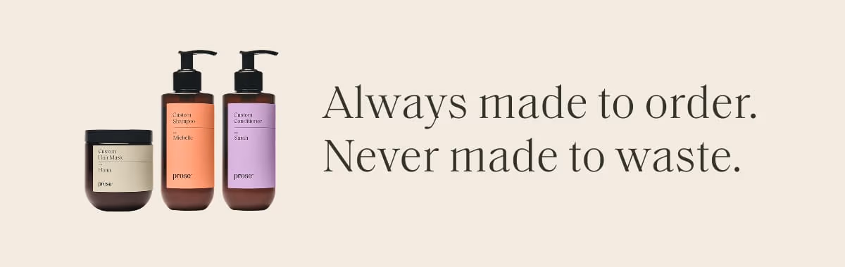 Always made to order. Never made to waste.