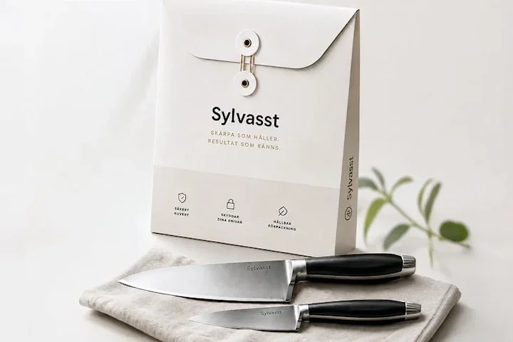 Sylvasst - PRO knivslipning för 2-6 knivar