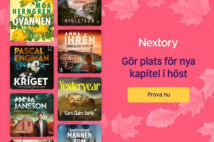 Prova Nextory 60 dagar gratis - För nya och gamla Nextory-kunder