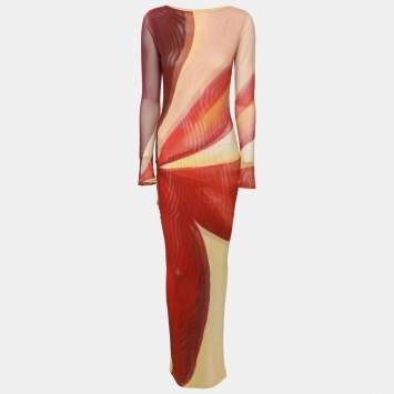 Multicolor Printed Mesh Aphrod