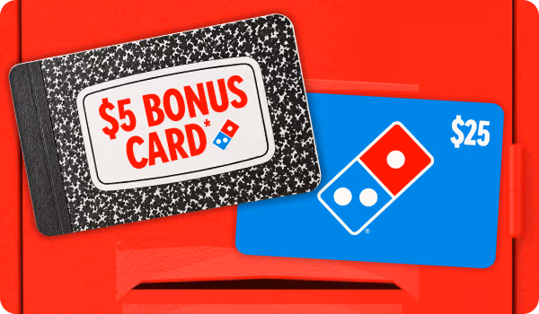 $5 BONUS CARD - $25 GIFT CARD