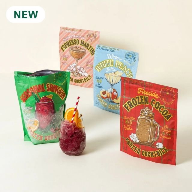Holiday Frozen Cocktail Slushie Mix