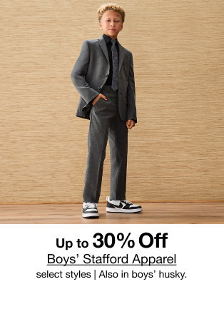 Up to 30% Off Boys' Stafford Apparel select styles | Also in boys' husky