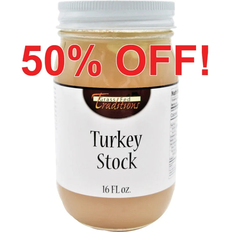 Image of Pastured Turkey Bone Stock 16 oz. (2-jar minimum)