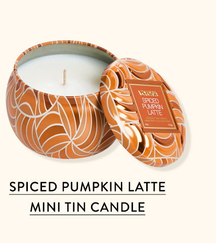 Spiced Pumpkin Latte Mini Tin Candle 