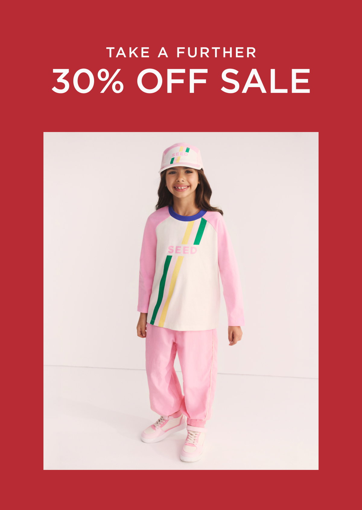 Take a further 30% off childrenswear sale. Shop Now.