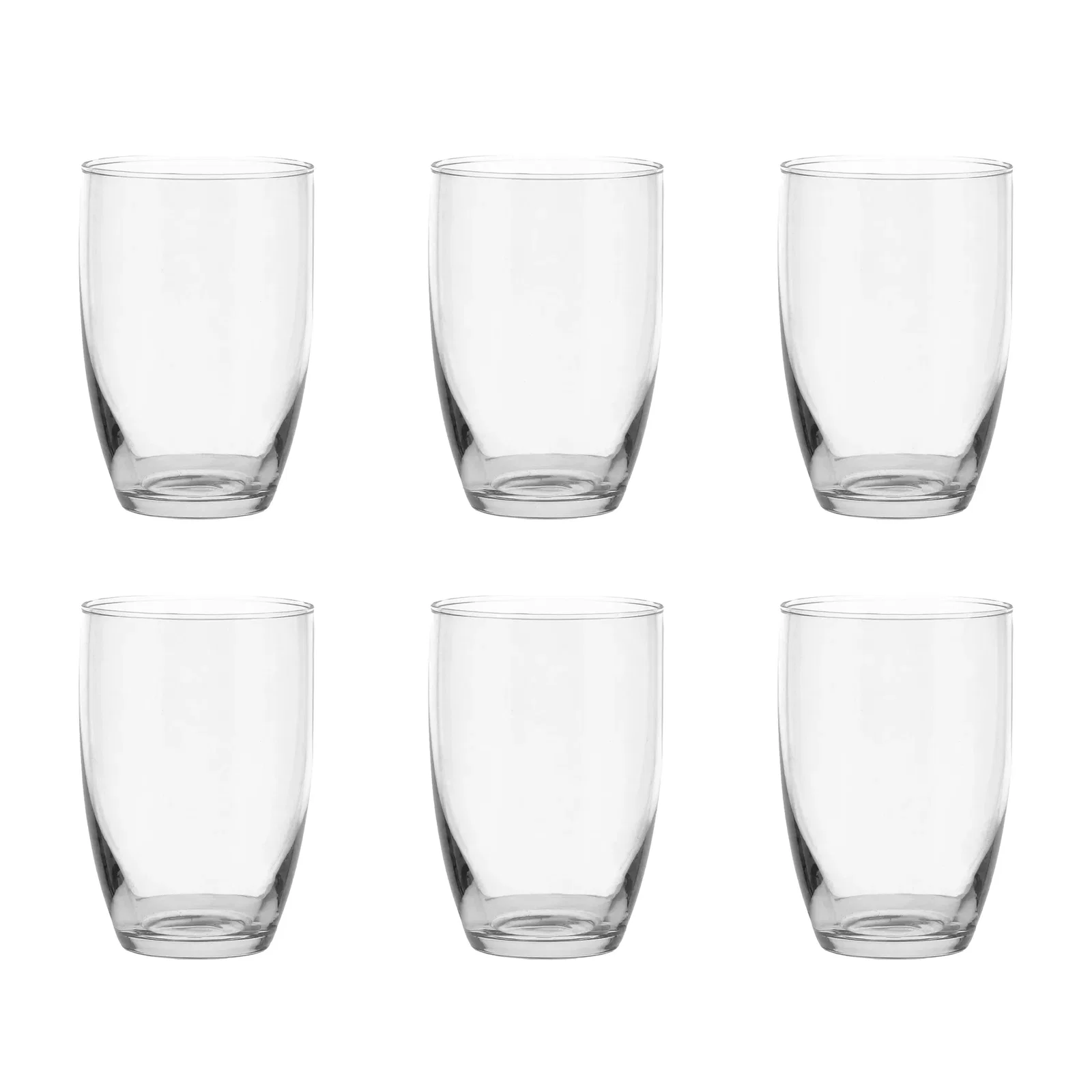 Pure drinking glass 35 cl 6-pack Clear