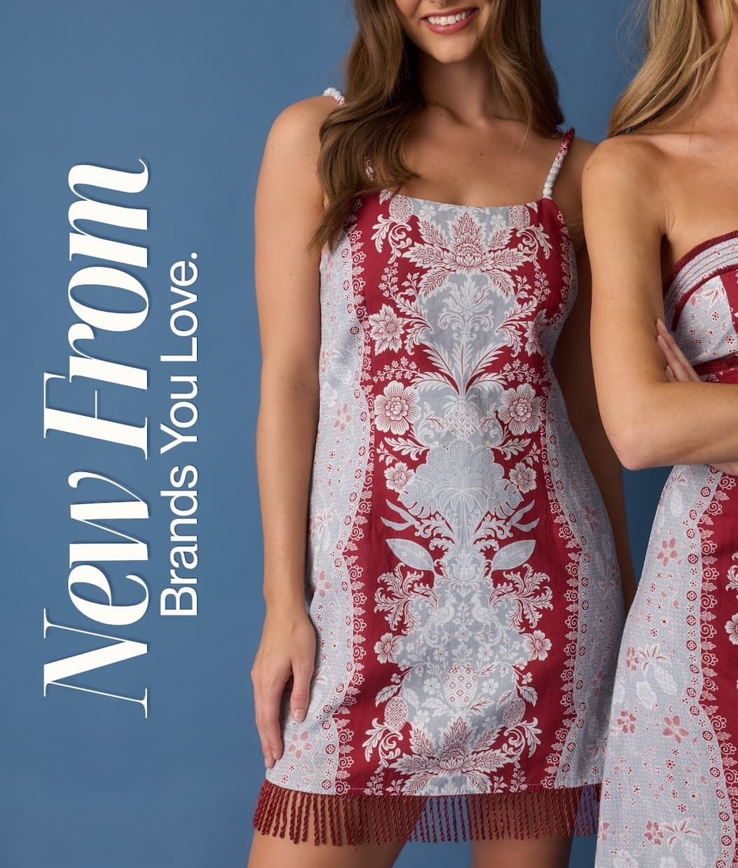 "New From Brands You Love. Shop the Collection."