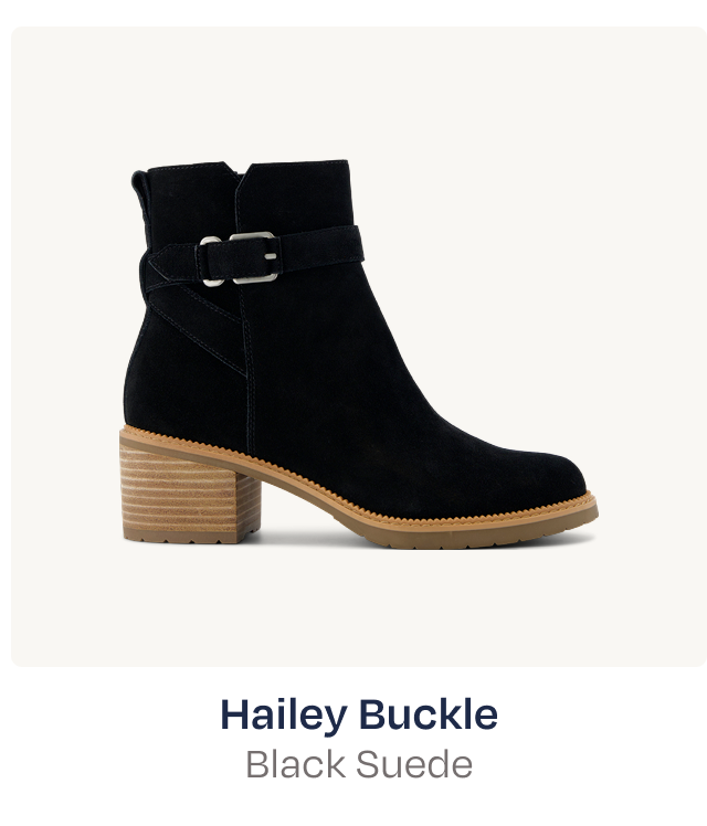 Hailey Buckle Ankle Boot