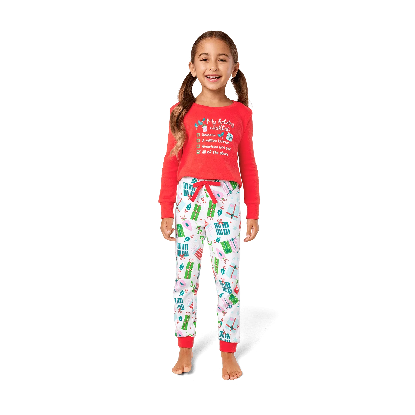 Image of Holiday Wish List PJs for Little Girls