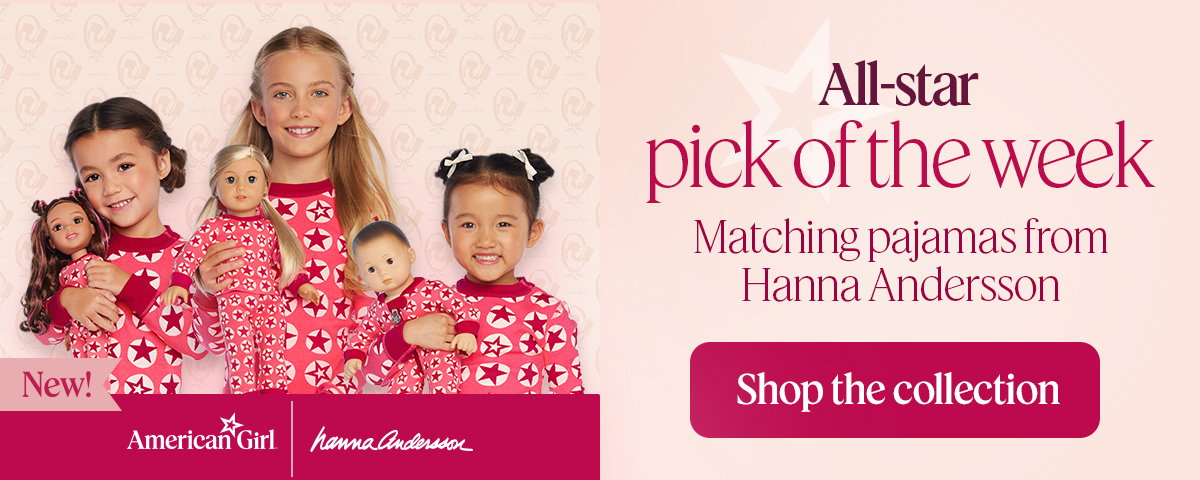 All Star Pick of the week. matching hanna anderson pajamas