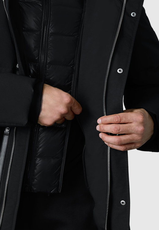 GRAYDON 2-in-1 Nordic Tech heavy down jacket