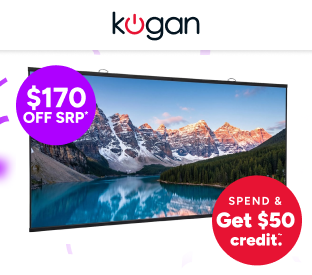 Kogan 120" Fresnel ALR Fixed Frame Projector Screen Product Image