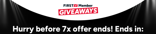FIRST Member Giveaways