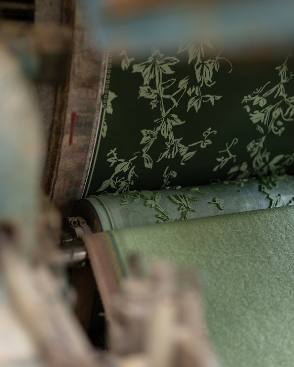 Close up of wallpaper