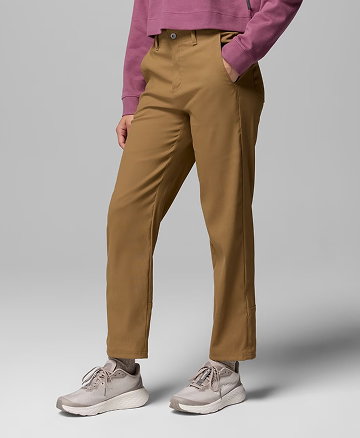 Woman in tan pants