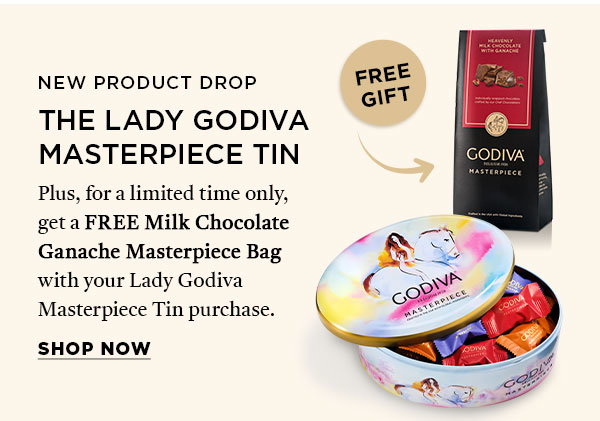 LADY GODIVA MASTERPIECE TIN