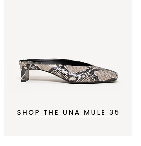 < Shop The Una Mule 35 > 