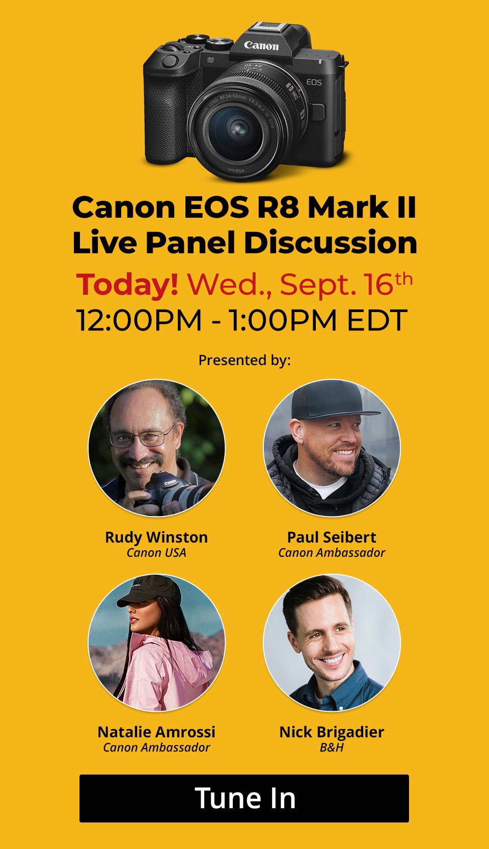 canon live stream 9-16