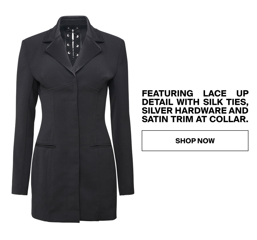 Tailored Blazer Dress
