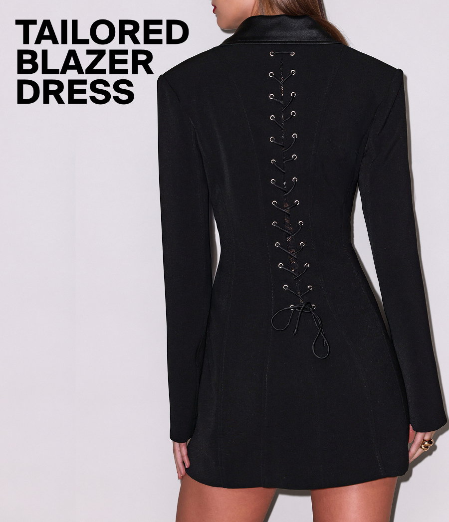 Tailored Blazer Dress