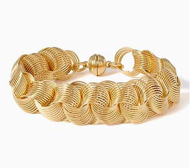 David Markstein Bronze Luxe Premier Garibaldi Rolo Bracelet