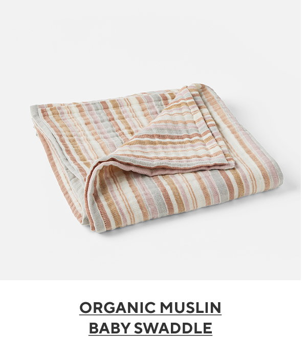 Organic Muslin Baby Swaddle
