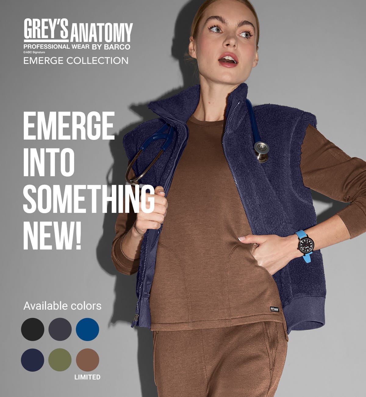 Shop Grey’s Anatomy Emerge >