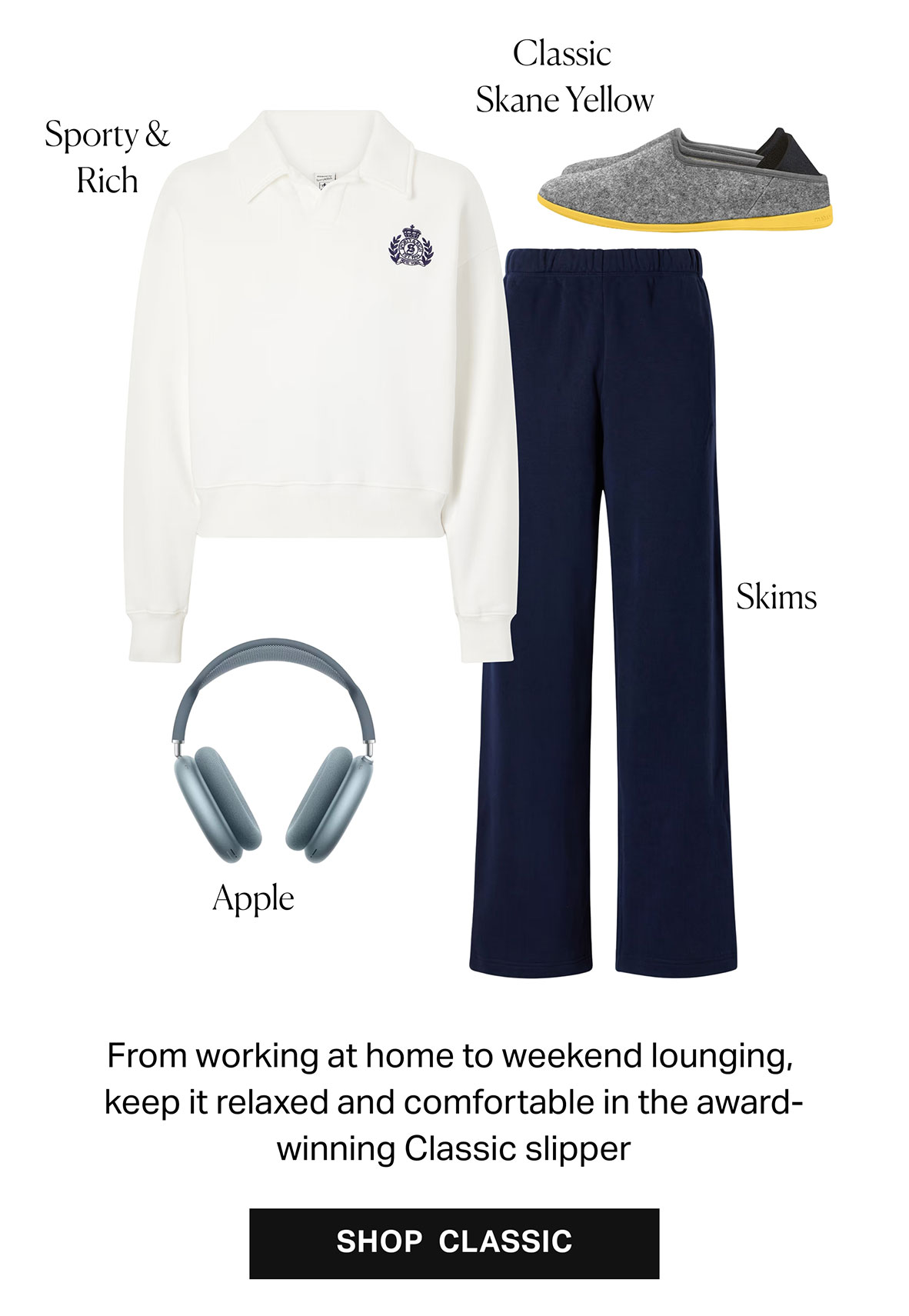 From working at home to weekend lounging, keep it relaxed and comfortable in the award-winning Classic slipper - shop Classic