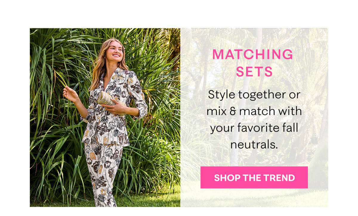 Matching Sets