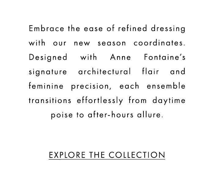 New Collection: Coordinated Elegance