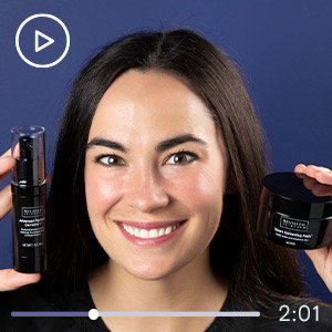 Employee Meg unboxing new products