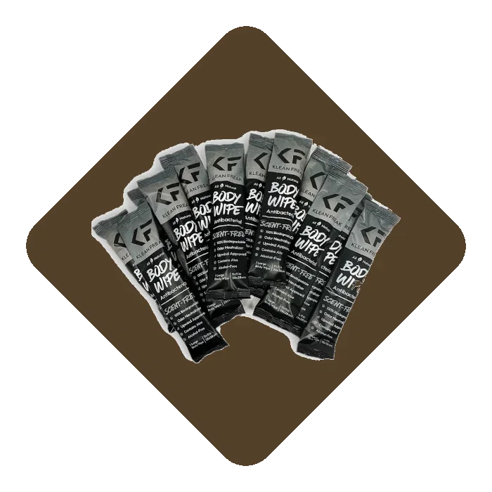 Klean Freak Body Wipes 12 Pack