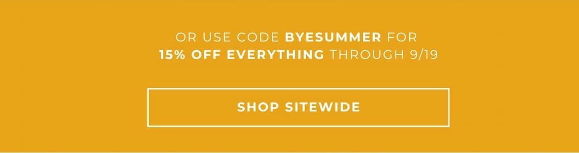 Shop Sitewide