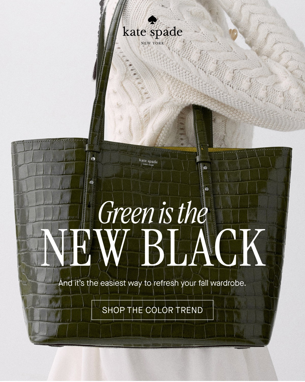 GREEN IS THE NEW BLACK SHOP NOW