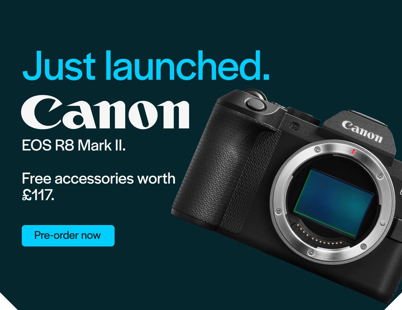 Just Launched - Canon EOS R8 Mark II