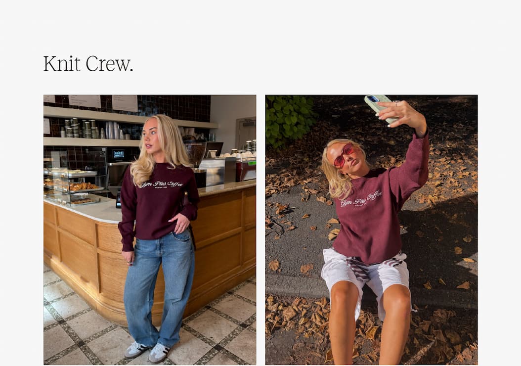 Knit crew.