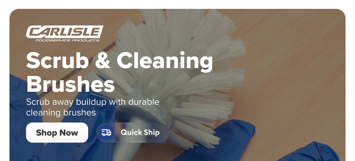 Carlisle Quick Ship Scrub Brush & Cleaning Brushes