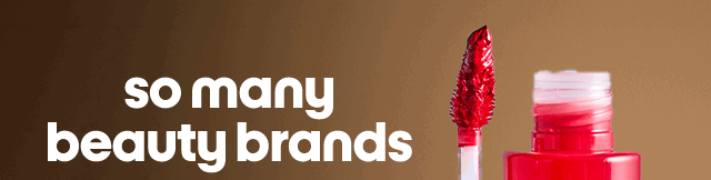 so many
beauty brands