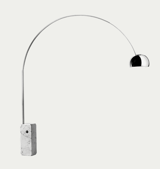 Arco LED Floor Lamp  by Achille Castiglioni for FLOS