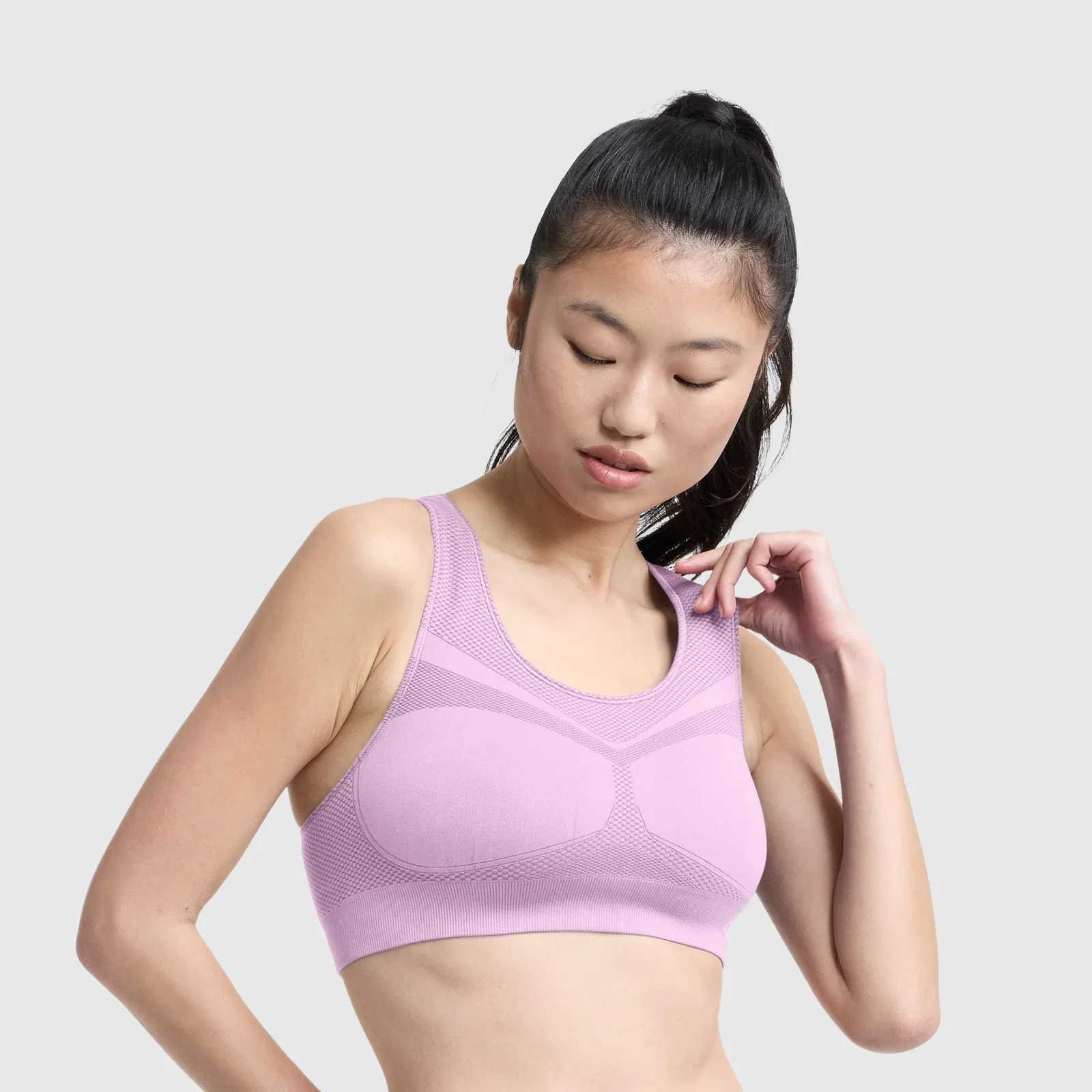 Image of Seamless Racerback Sports Bra