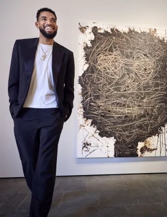 Knicks Legend Karl-Anthony Towns and Jordyn Woods Curate a Sotheby's Auction