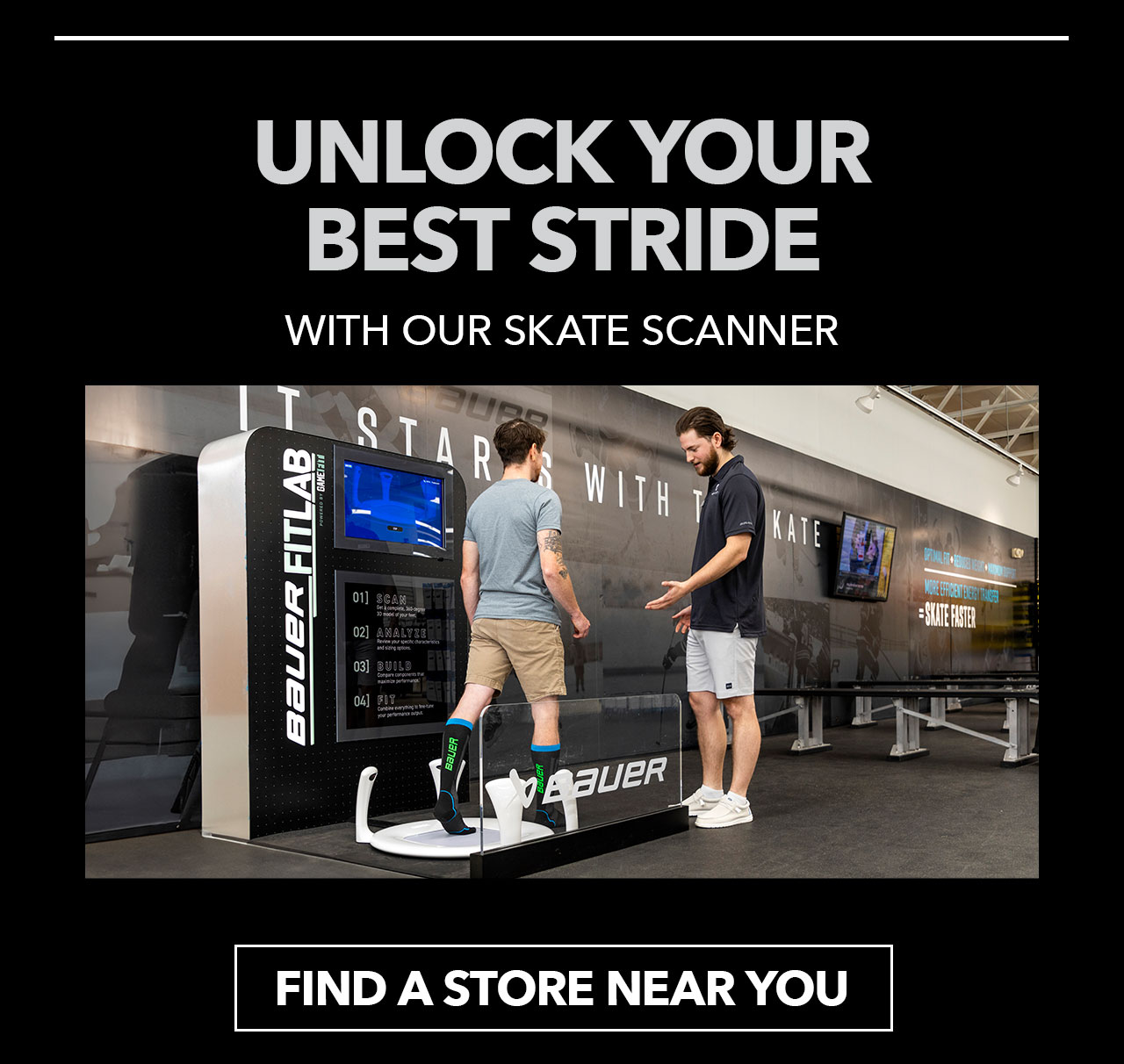 B8- Unlock Your Best Stride With Our Skate Scanner - Find A Store Near You