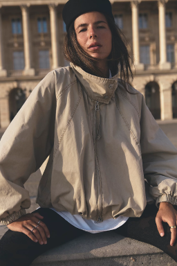 Chelsea Funnel-Neck Jacket
