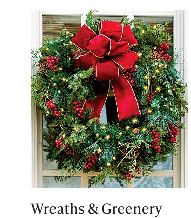 Shop Wreaths & Greenery