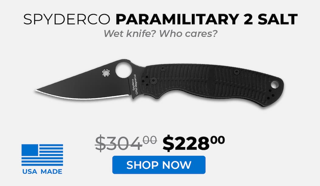 Spyderco Paramilitary 2 Salt