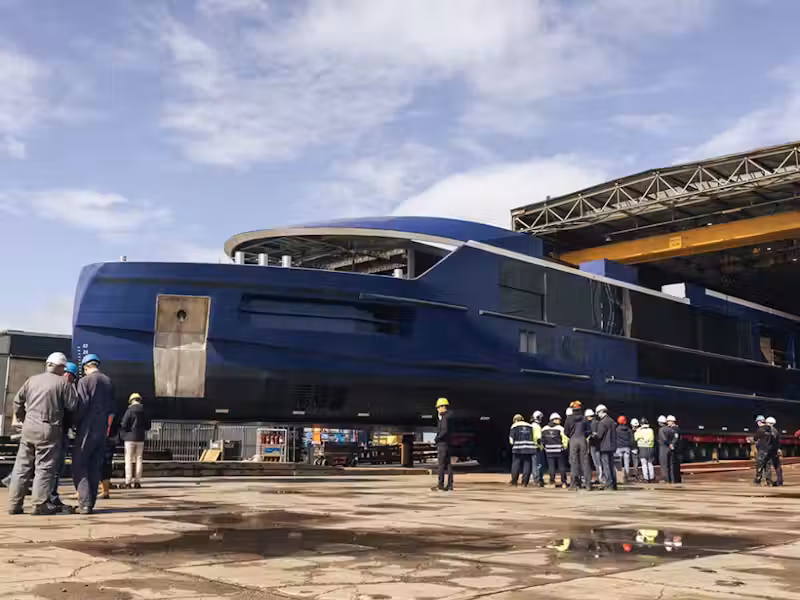 Celebrity Cruises Floats Out First River Cruise Ship