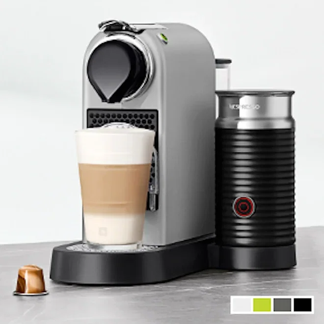 Nespresso Essenza Bundle Mini Automatic Espresso Machine with Aeroccino Milk Frother