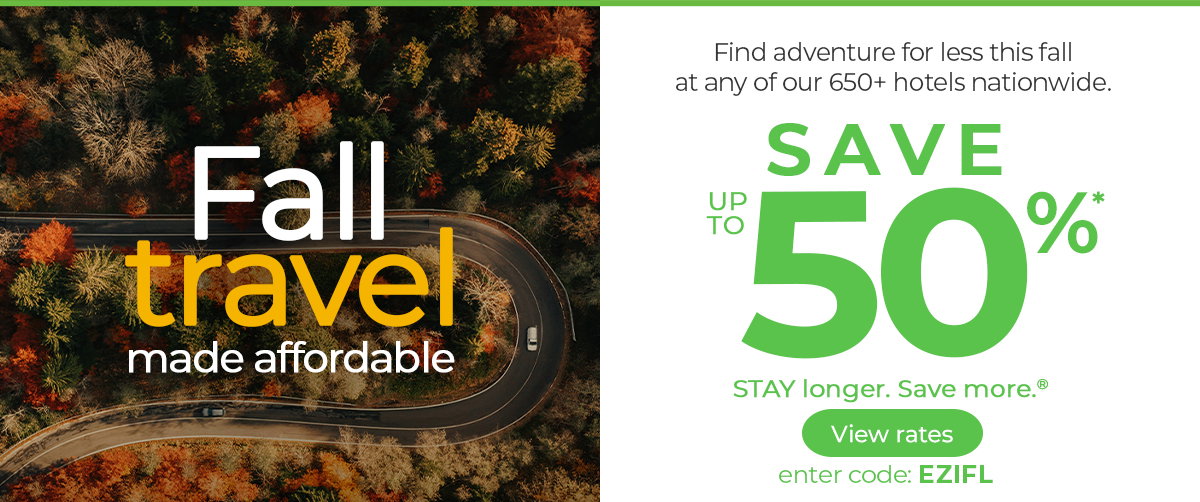 Fall travel made affordable