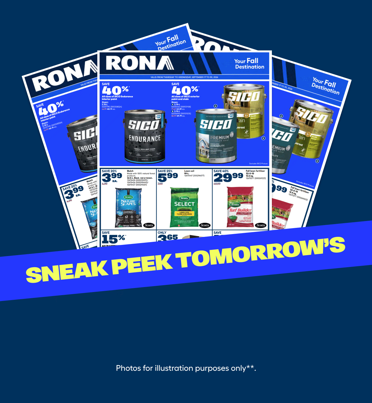 Sneak Peek Flyer